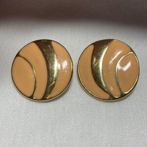 Vintage Costume Clip on Earrings